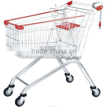 High Quality Wire Shopping trolley with chair