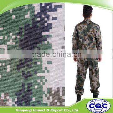 cotton/tc/polyester twill men fashion camouflage fabric army trousers