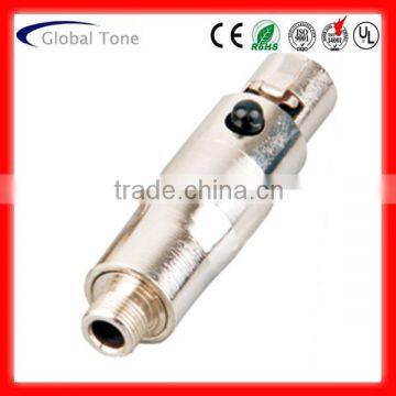 Mini XLR female to 3.5mm stereo socket,Metal