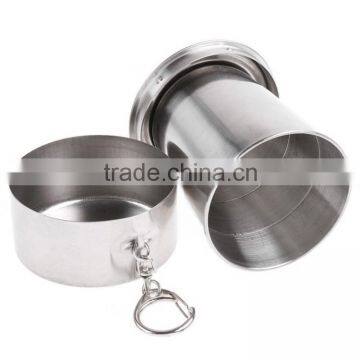 Portable Retractable Stainless Steel Camping Folding Cup photo-2
