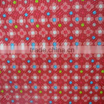 Skid resistance synthetic leather material price per meter