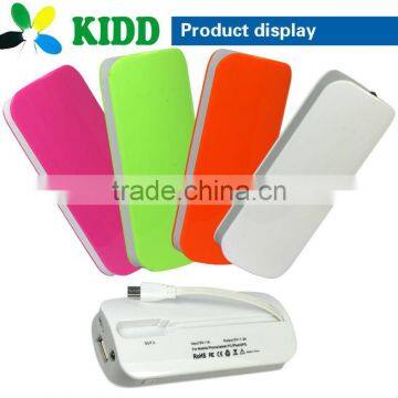 Hight quality products universal portable power bank charger 5200mAh