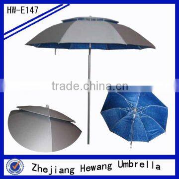 UV protection double roof fishing umbrella