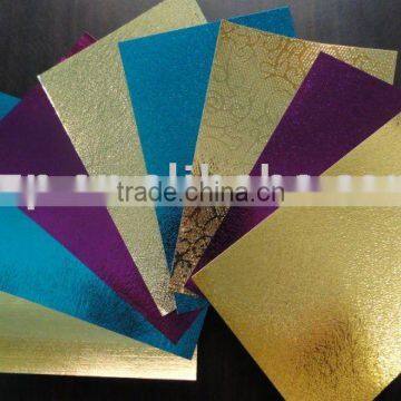 glossy metallized printing paper for packing