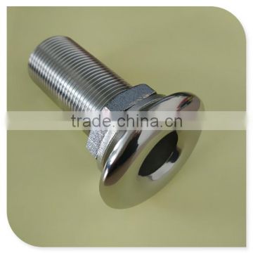 316 Stainless Steel Straight Thru-hulls 3/4" BSP Male Threaded