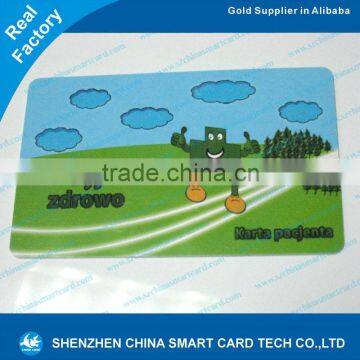 Factory High Quality plastic rfid card 13.56mhz
