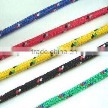 Supply colored diamond Braided Polypropylene with poly plastic rope