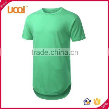 Mens Comfortable slim fit blank tshirt,short sleeve cotton/spandex roll neck t-shirt,long tail t shirt wholesale China                        
                                                                                Supplier's Choice