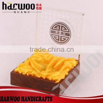 Custom Design Cheap Gloss Lacquered Printed Mdf Wood Gift Box photo-4