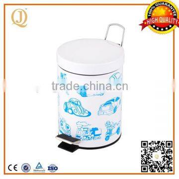 promotion foot pedal waste bin with lid for sale