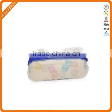 PVC Waterproof Cosmetic Bag With Handle
