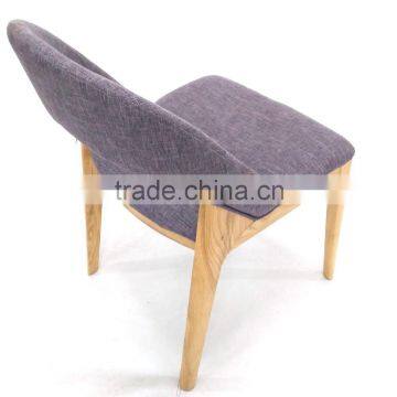 Upholstery Chair Dining Furniture With Wood Leg photo-5