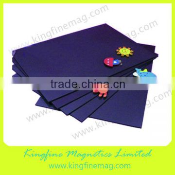 Plain brown rubber magnetic sheets,flexible magnetic sheeting