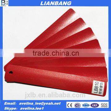 Pear Color of 25mm aluminum slats for venetian blind