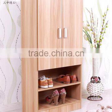 New Design Plywood Corner Shoe Rack, Shoe Cabinet