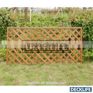 Cheap Garden PVC Plastic Vinyl Lattice PVC WoodTrellis PL9004