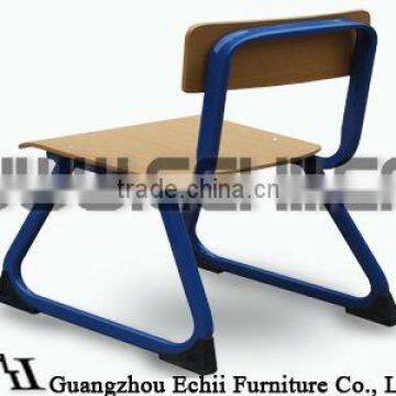 Economical big comfortable metal school chair