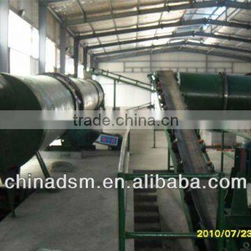 large yield simple organic fertilizer production line