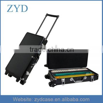 Wheeled Aluminum Locking Mahjong Sets Case, ZYD-TL024