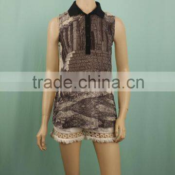 Girls Cool Summer Tops Ladies New Stylish Casual Tops Elegant Ladies Casual Tops Blouses 2015 photo-3