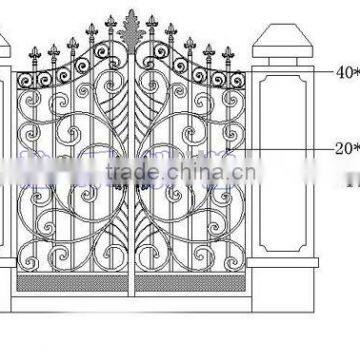 Garden Wrought Iron Gate For Home