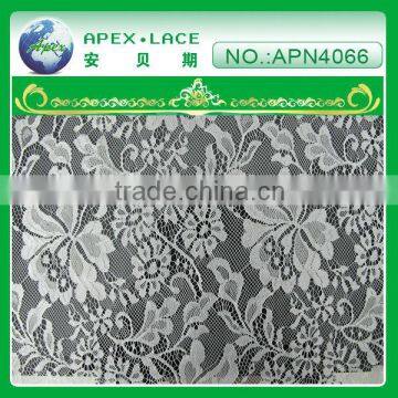 nylon lace fabric for bra wholesale/nylon spandex lace fabric-APN4066