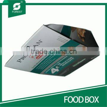 CUSTOM MADE RECYCLABLE CARDBOARD PET FOOD BOX FOR PACKAGING photo-2