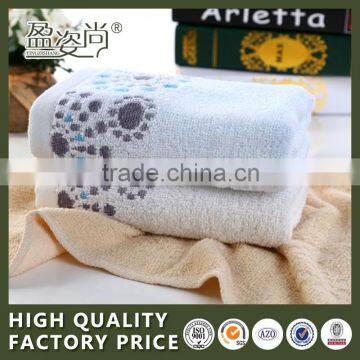 New Products high quality Cotton face towel with fabric printed