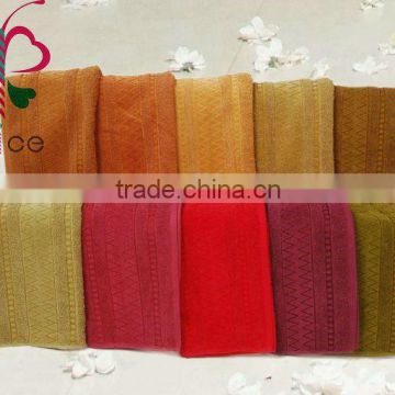 chenille fabric bath towel