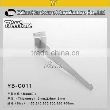Metal Display Bracket Hanging Hook Bracket Glass Holder Slatwall Hanging Accessories. photo-2
