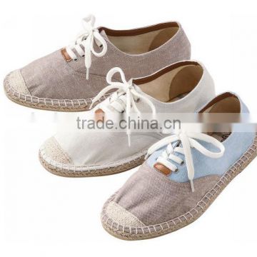 2016 New Fashion Wholesale Cheap Ladies Canvas Shoes