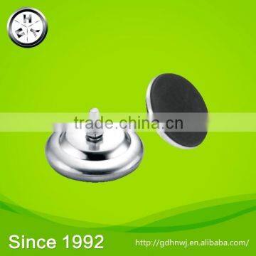ISO certificate plastic+steel / Black+Silver office adjustable feet mat / lever leg glide (AF2811)
