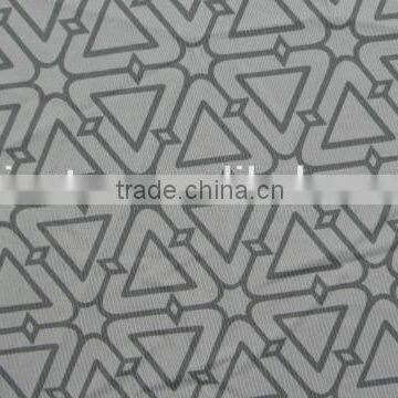 Grey Triangle Polyester Milk Fiber Spandex Print Lycra Fabric photo-2