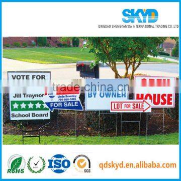 Advertising Plastic PP Corrugated Sign Board