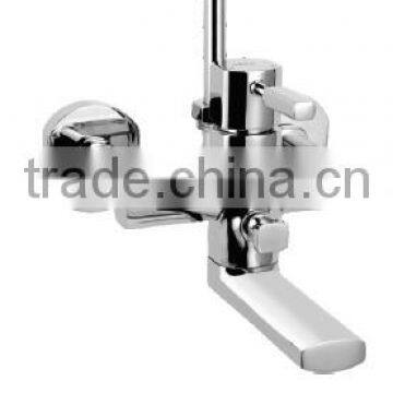 Single lever wall mixer