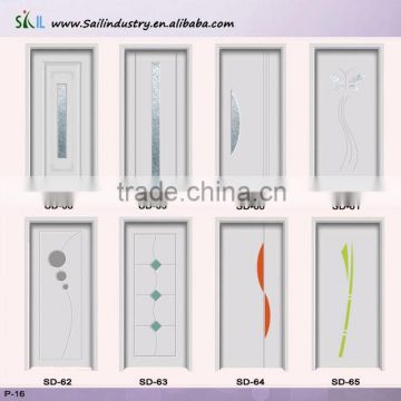 wood mdf door design, wood glass door design