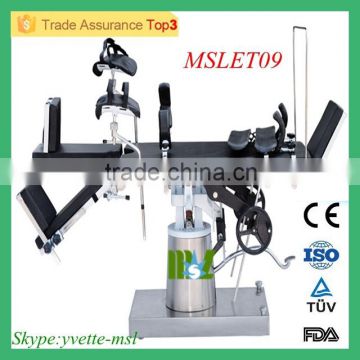 MSLET10M Versatility,easy operation, good and cheap Operating Table stainless steel operating table price