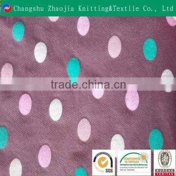 Latest fashion custom 100% cotton dot printing fabric/printed fabric/fabric text/dyeing fabric for home textile fabric