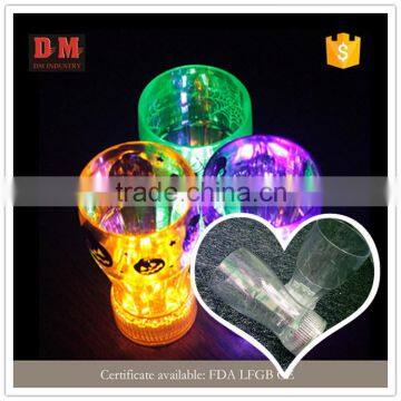 Popular hall modern party led hard plastic cup