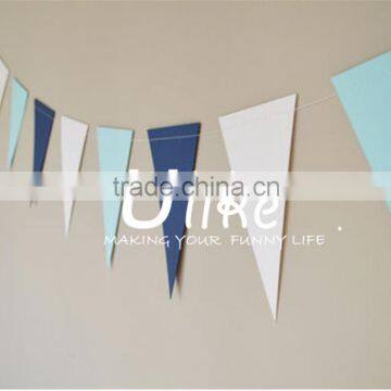 cheap teardrop banner paper triangel banner 3d bammer