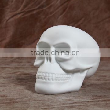 Plastic vinyl skull head for diy drawing/factory custom make skull head for sale