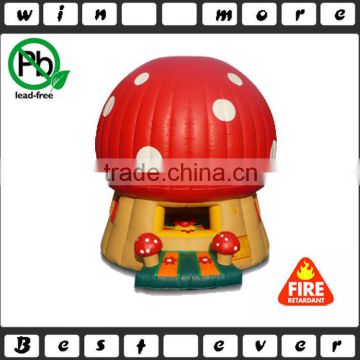 Mini Inflatable Mushroom Ball Pond Bouncy Castle, Commercial Inflatable Jumping House for Sale