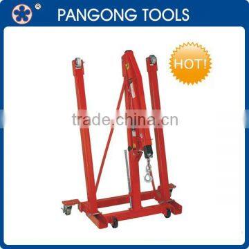 2T Capacity Foldable Engine Hoist Shop Crane