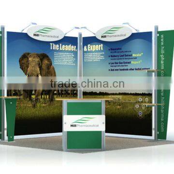 10x10 Ft Economy Modular Exhibition Fair Booth Trade Portable Exhibition Booth Display , 3*6 3*3 6*6m Modular Exhibit Booths photo-3