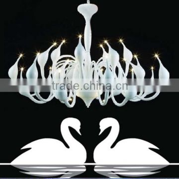 Modern Swan chandelier Swan Table Lamp Swan Floor Lamp