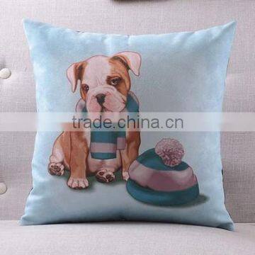 Digital printed velvet cushion cover for office chair