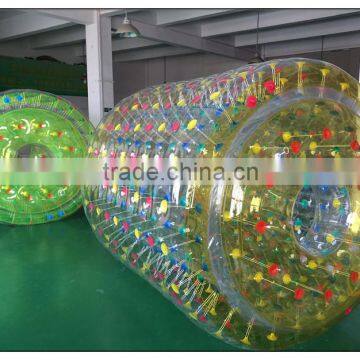 Qihong Direct Sale Best Inflatable Water Wheel, Water Roller Ball for Summer photo-3