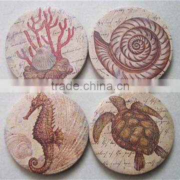 Eco-friendly newest marble coaster for coffee