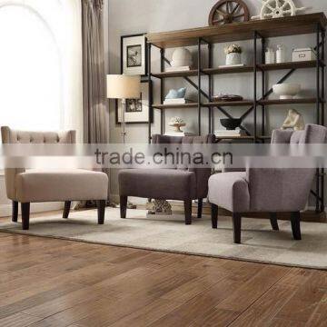 Tess Wingback Tufted Linen Upholstered Chair HS-SC2167