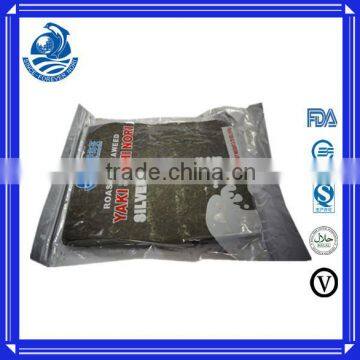 roasted seaweed sushi nori silver 50 sheets per bag